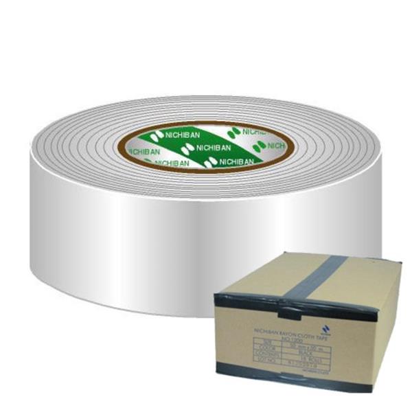 Grote foto nichiban gaffa tape 50mm x 50m wit pallet 180 rol doe het zelf en verbouw materialen en producten