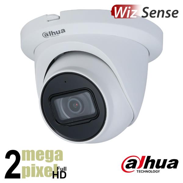 Grote foto dahua full hd wizsense ip camera 2.8mm lens 50m nachtzicht microfoon hdw3241em as audio tv en foto professionele video apparatuur