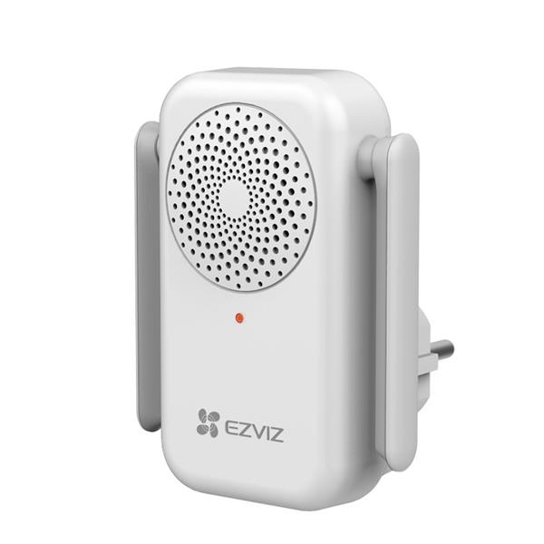 Grote foto ezviz full hd wifi deurbel kit met gong en travo 2 1 mm lens ezdb1c audio tv en foto professionele video apparatuur