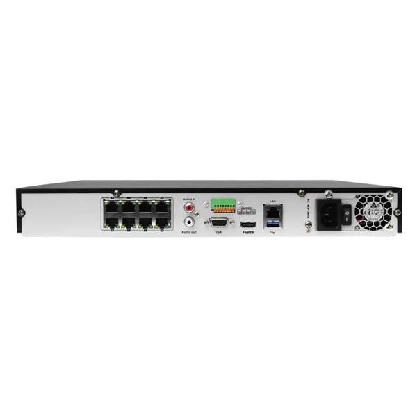 Grote foto hikvision 12mp acusense nvr recorder audio 8x poe ds 7608ni i2 8p audio tv en foto professionele video apparatuur