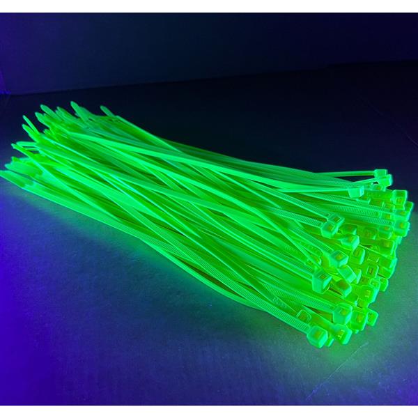 Grote foto td47 kabelbinders 4.8 x 300 mm fluor groen doe het zelf en verbouw materialen en producten