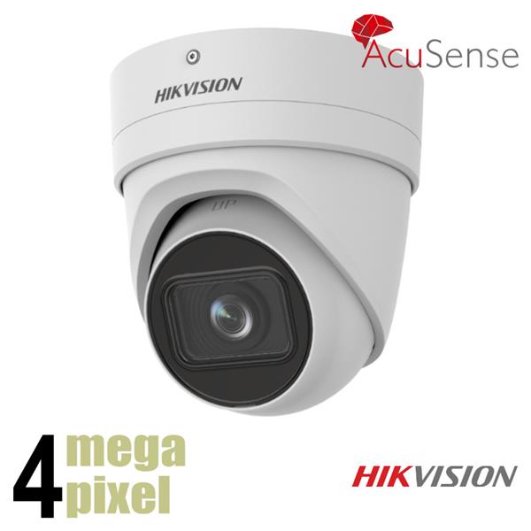Grote foto hikvision 4 megapixel acusense ip dome camera 2 8 12mm lens ds 2cd2h46g2 izs audio tv en foto professionele video apparatuur