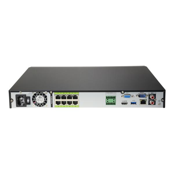 Grote foto dahua oem 12mp 8 kanaals nvr 8x poe 2x hdd nvr6208 4k8p epoe audio tv en foto professionele video apparatuur