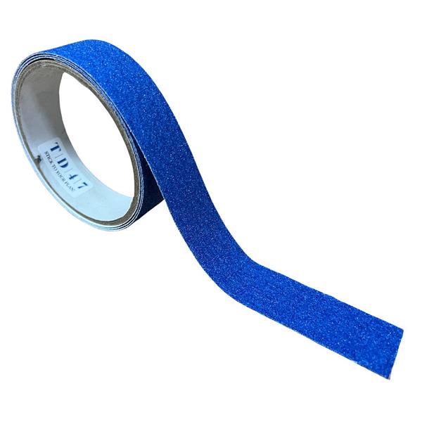 Grote foto td47 antislip tape strook 25mm x 1m blauw doe het zelf en verbouw materialen en producten