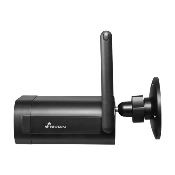 Grote foto nivian 3mp full color wifi camera sd kaart slot microfoon speaker witte leds ipc 02b l audio tv en foto professionele video apparatuur