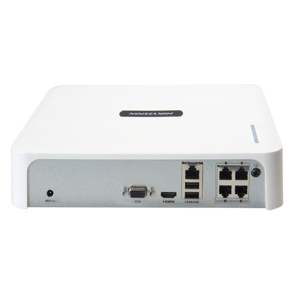 Grote foto hikvision 4mp ip camerasysteem 4 camera hiwatch poe hik007 audio tv en foto professionele video apparatuur