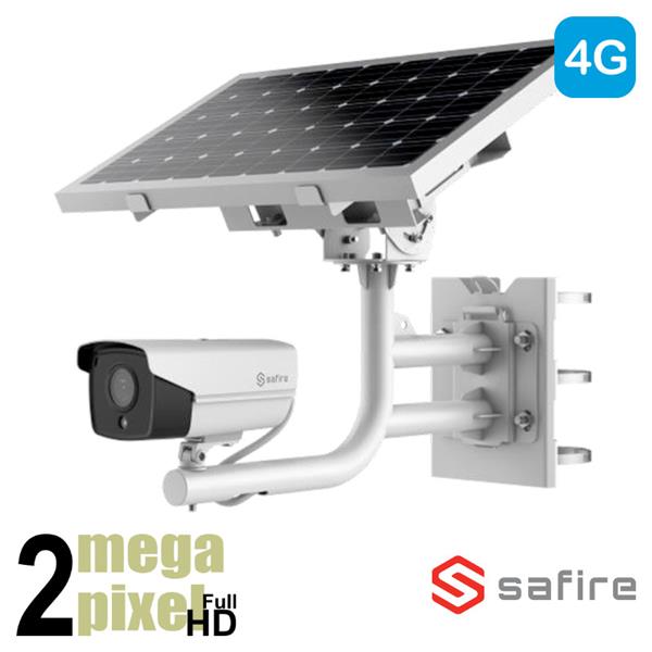 Grote foto safire full hd 4g draadloze camera starlight zonnepaneel sd kaart slot ipb035wh audio tv en foto professionele video apparatuur