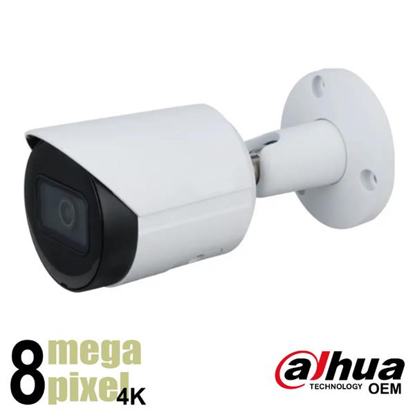 Grote foto dahua oem 4k ip bullet camera 2.8mm lens starlight sd kaart slot d2831oem audio tv en foto professionele video apparatuur