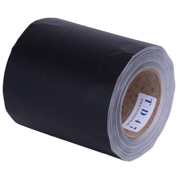 Grote foto td47 cable cover tape 145mm x 30m mat zwart doe het zelf en verbouw materialen en producten