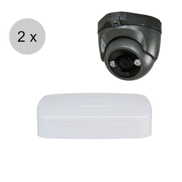 Grote foto full hd cvi camerasysteem sony sensor 3.6mm lens 30m nachtzicht 2 camera cvs265 audio tv en foto professionele video apparatuur