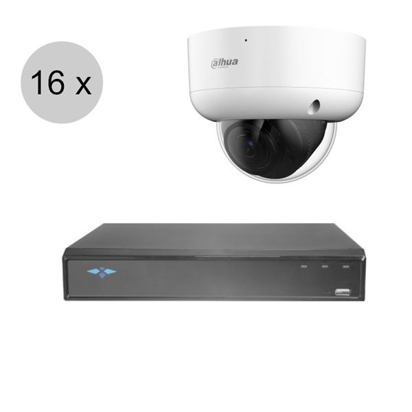 Grote foto dahua full hd cvi camerasysteem motorzoom lens 60m nachtzicht starlight 16 camera cvs1622 audio tv en foto professionele video apparatuur