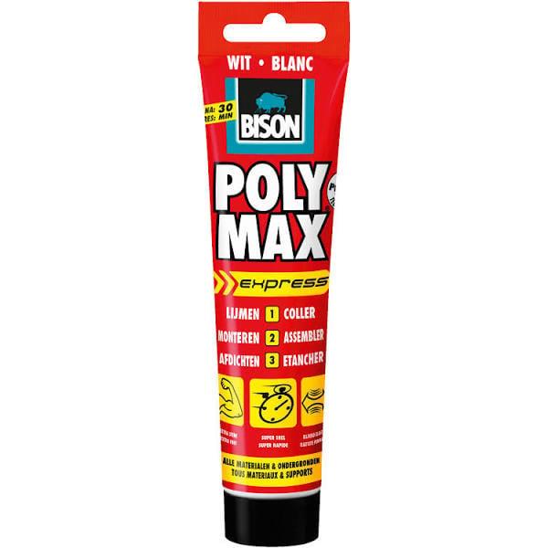 Grote foto bison polymax express kit 165g wit doe het zelf en verbouw materialen en producten