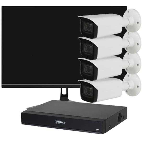 Grote foto compleet camerasysteem camerabewaking 4k 8 megapixel pakket met 4 camera cs4 audio tv en foto professionele video apparatuur