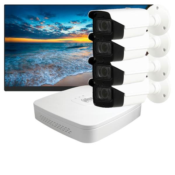 Grote foto compleet pakket camerabewaking 5 megapixel pakket met 4 camera en alle toebehoren cs3 audio tv en foto professionele video apparatuur