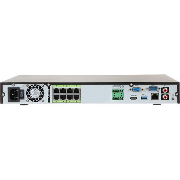 Grote foto dahua wizmind 12mp 8 kanaals nvr recorder 8x e poe nvr5208 p 4ks2e audio tv en foto professionele video apparatuur