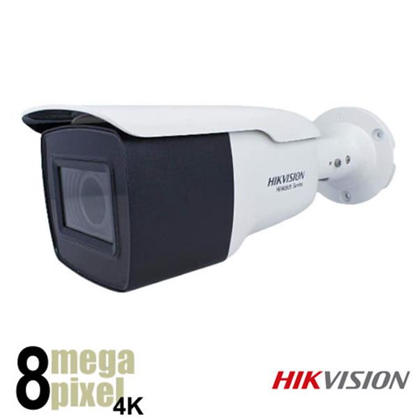 Grote foto hikvision 4k 8mp bullet camera 80m nachtzicht 2.7 13.5mm motorzoom starlight b381 audio tv en foto professionele video apparatuur