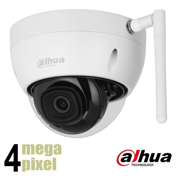 Grote foto dahua 4mp wifi camera 30m nachtzicht micro sd kaart hdbw1430de sw audio tv en foto professionele video apparatuur