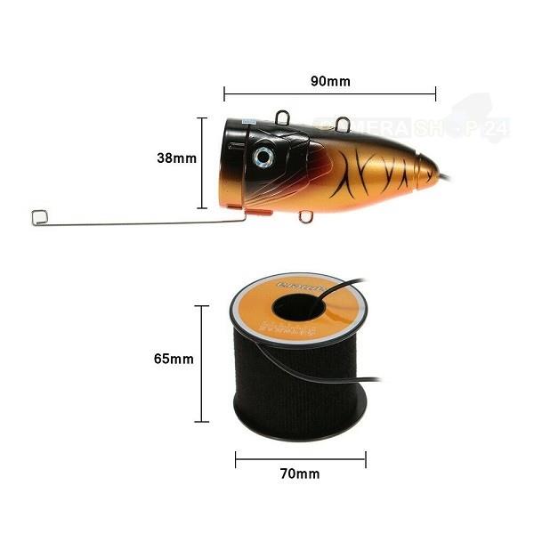 Grote foto onderwater vis camera 1000tvl 15 meter kabel uwc710c1 audio tv en foto professionele video apparatuur