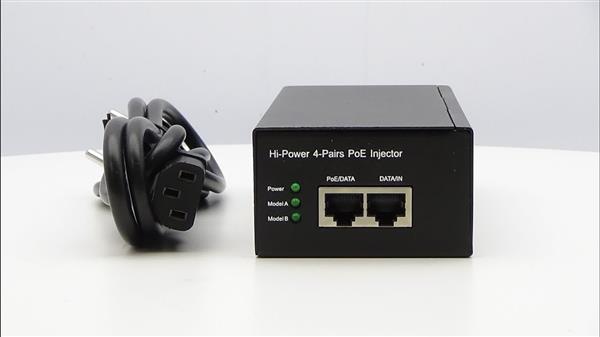 Grote foto poe injector 60w rj45 speed 10 100 1000 mbps poe22 doe het zelf en verbouw inbraaksystemen