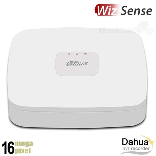 Grote foto dahua 16mp 4 kanaals nvr recorder wizsense geen poe nvr4104 ei audio tv en foto professionele video apparatuur