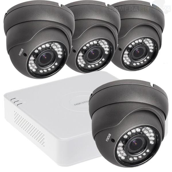 Grote foto hd camerasysteem hikvision dvr nacht 35mtr cvs462 pakket met 4 camera audio tv en foto professionele video apparatuur
