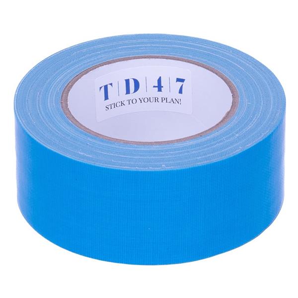 Grote foto td47 gaffa tape 50mm x 25m fluor blauw doe het zelf en verbouw materialen en producten