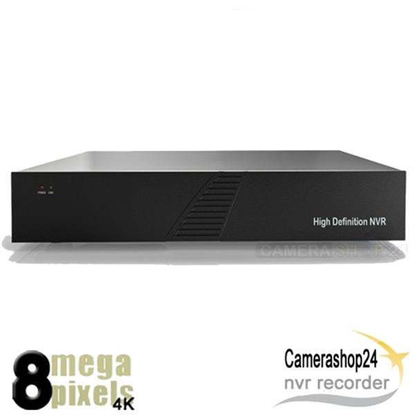 Grote foto 8 kanaals nvr 4k 8 megapixel poe. nvr4k81q audio tv en foto professionele video apparatuur