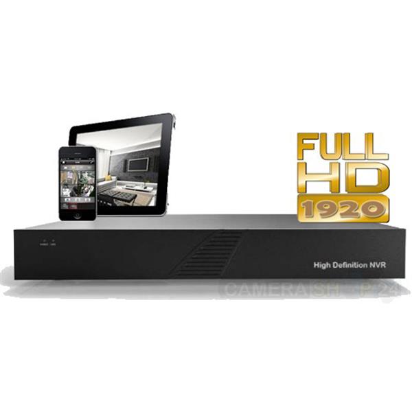 Grote foto ip nvr 9ch 5mp poe onvif. hdnv86q audio tv en foto professionele video apparatuur