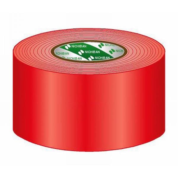 Grote foto nichiban gaffa tape 100mm x 50m rood doe het zelf en verbouw materialen en producten