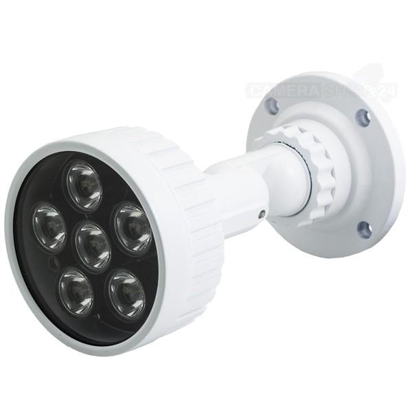 Grote foto ir illuminator 100 meter 6 leds hoek 45 graden 12 volt irl20 audio tv en foto professionele video apparatuur