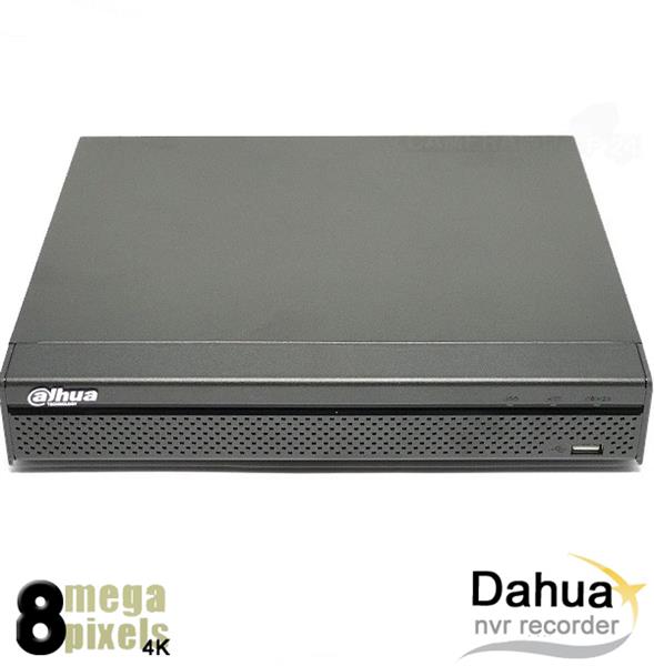 Grote foto 8 kanaals dahua nvr 4k 8 megapixel 8 x poe uhddv81q audio tv en foto professionele video apparatuur