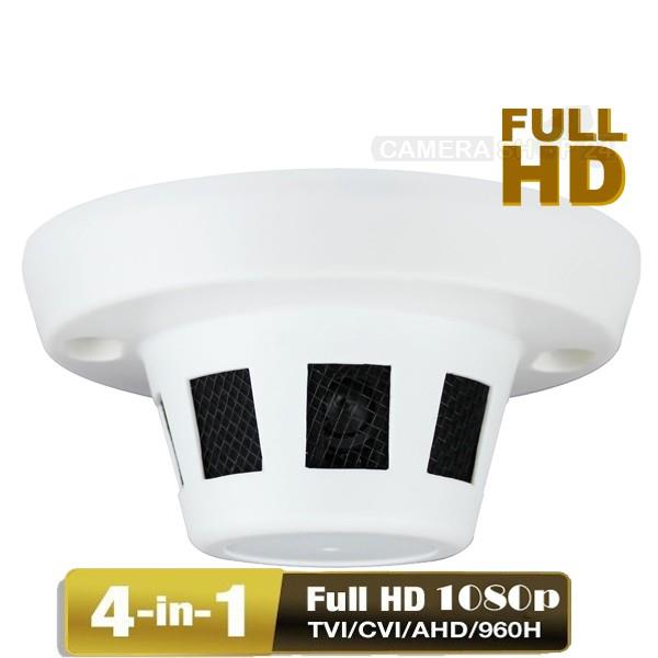 Grote foto full hd 4in1 rookmelder camera 3.7mm lens sony sensor hdcvb16 audio tv en foto professionele video apparatuur