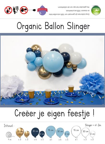 Grote foto ballonnen diy balloon kit organic blue verzamelen overige verzamelingen