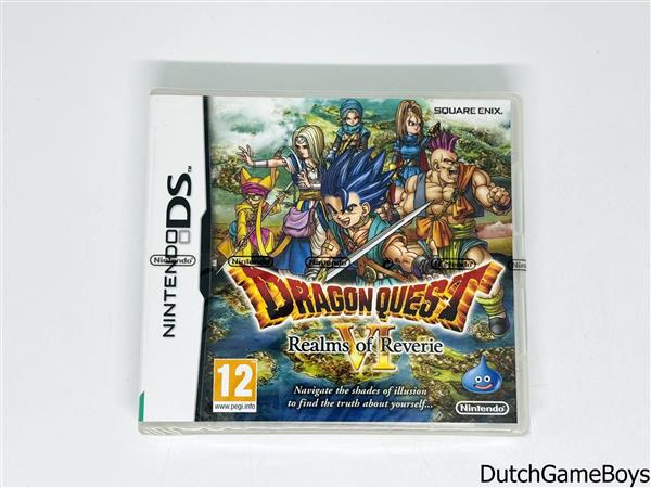 Grote foto nintendo ds dragon quest vi realms of reverie ukv new sealed spelcomputers games ds