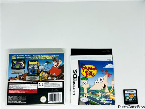 Grote foto nintendo ds phineas and ferb hol spelcomputers games ds