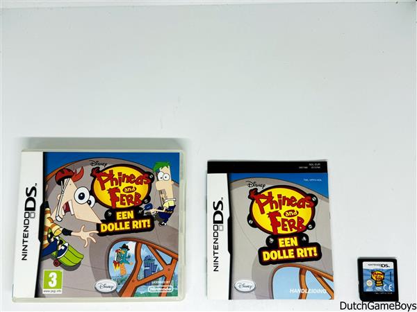 Grote foto nintendo ds phineas and ferb een dolle rit hol spelcomputers games ds