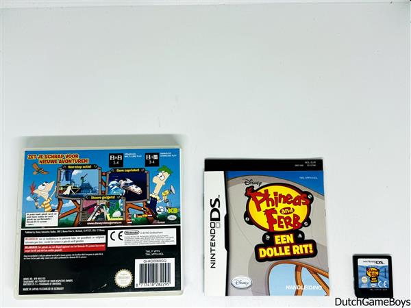 Grote foto nintendo ds phineas and ferb een dolle rit hol spelcomputers games ds