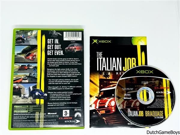 Grote foto xbox classic the italian job l.a. heist spelcomputers games overige xbox games