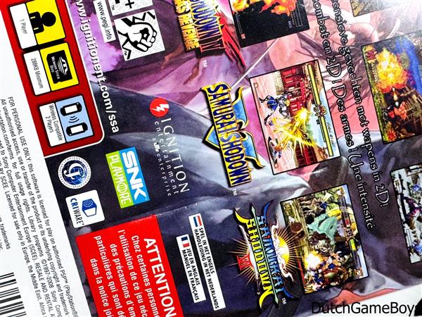 Grote foto psp samurai shodown anthology spelcomputers games overige merken