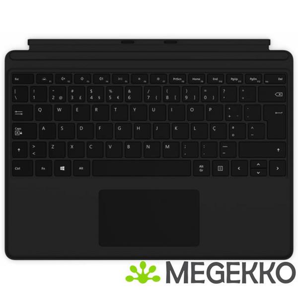 Grote foto microsoft surface pro x keyboard toetsenbord voor mobiel apparaat qwerty engels zwart computers en software toetsenborden