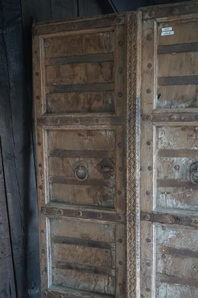 Grote foto origineel oude deur india h167 x b95 cm huis en inrichting bankstellen