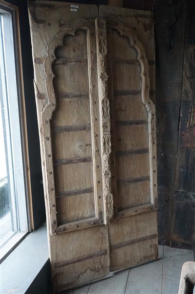 Grote foto origineel oude deur india h177 x b84 cm huis en inrichting bankstellen