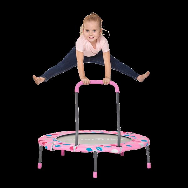 Grote foto smartrike activiteitencentrum 3 in 1 trampoline roze kinderen en baby overige