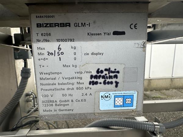 Grote foto bizerba glm i etiketteerder agrarisch tuinbouw