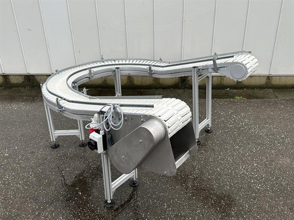 Grote foto flex industries modulaire bochtband 180 agrarisch transportbanden