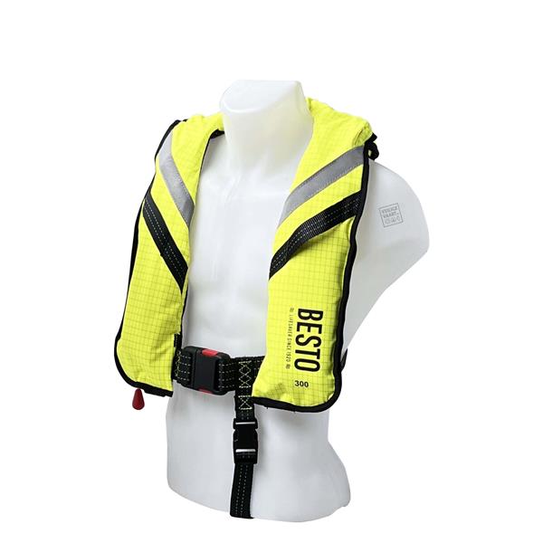 Grote foto besto 300n anti statisch automatisch reddingsvest watersport en boten watersportkleding
