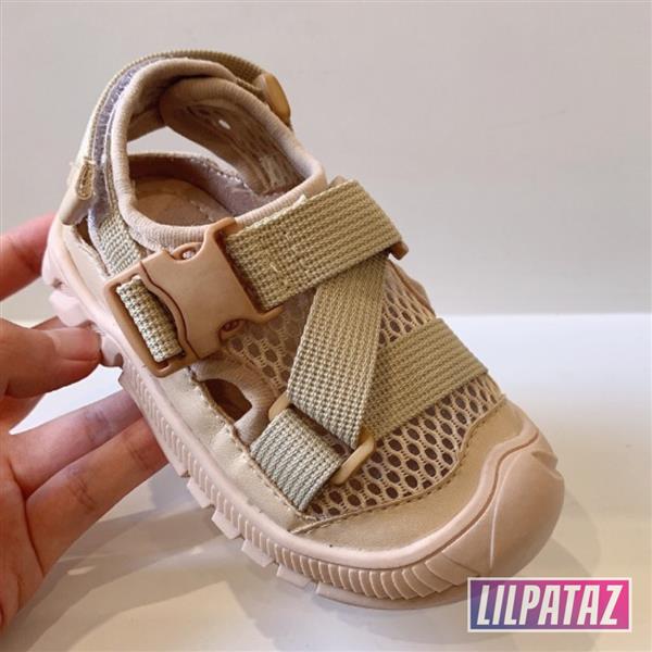 Grote foto wave catcherz beige maat 22 30 kindersneakers maat 22 kinderen en baby schoenen voor meisjes