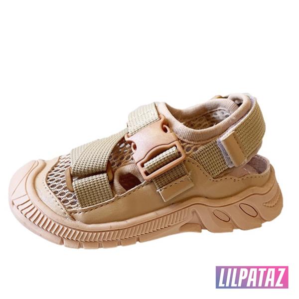 Grote foto wave catcherz beige maat 22 30 kindersneakers maat 22 kinderen en baby schoenen voor meisjes