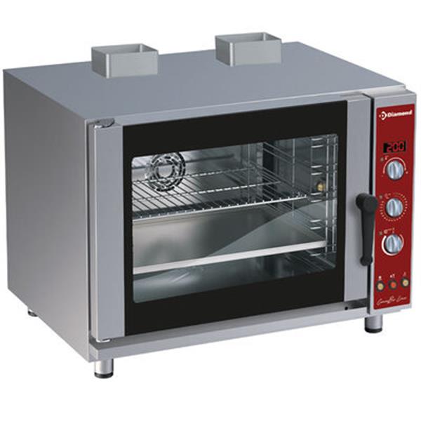 Grote foto convectie oven op gas 5x en gn automatische bevochtiger diamond pfg 52 s diversen overige diversen