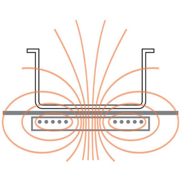 Grote foto inductieplaat 3000 watt tactiele toetsen diamond ind 30 dh diversen overige diversen